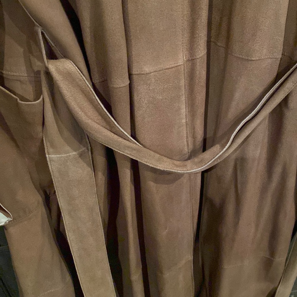 ⭐️ NIGEL PRESTON fine sheepskin suede coat - Picture 10 of 12